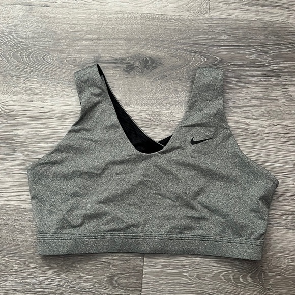 Nike Intimates & Sleepwear Nike Crisscross Sports Bra Large Grey